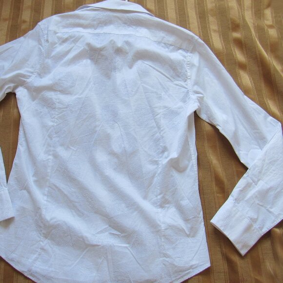 Versace Classic Men's Long Sleeve Shirt Cotton Size 40-15 3/4,made in Italy - Picture 2 of 10